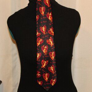 DISNEY Tigger "Be Mine" Necktie Winnie the Pooh Valentine Neckwear